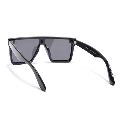 Rover | Black Wayfarer Polarized Sunglasses - PMG4574