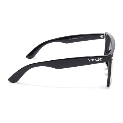 Rover | Black Wayfarer Polarized Sunglasses - PMG4574