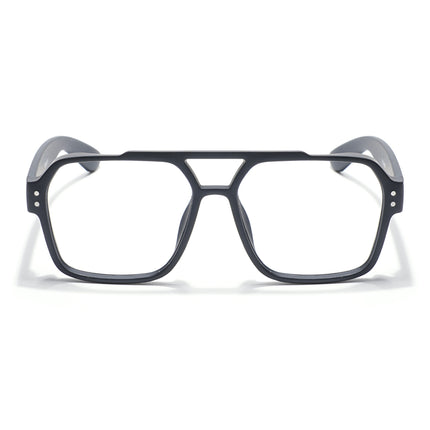 Eyejack Thunder Black Wayfarer Eyeglasses for Men & Women (1390CL574-C1)