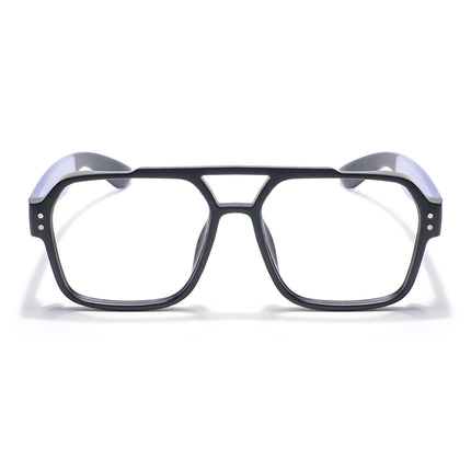 Eyejack Thunder Black Wayfarer Eyeglasses for Men & Women (1390CL576-C3)