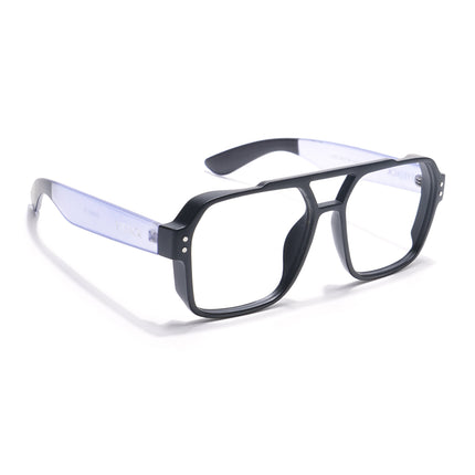 Eyejack Thunder Black Wayfarer Eyeglasses for Men & Women (1390CL576-C3)