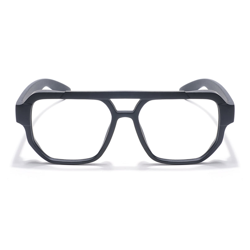 Eyejack Thunder Black Wayfarer Eyeglasses for Men & Women (1391CL579-C1)