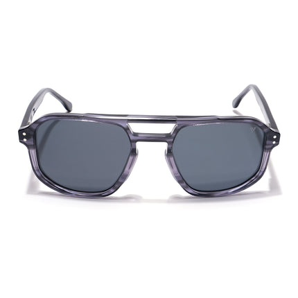Voyage Select Square Polarized Sunglasses (Grey Lens | Grey Frame - SLPMG5980)