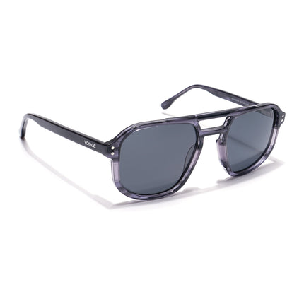 Voyage Select Square Polarized Sunglasses (Grey Lens | Grey Frame - SLPMG5980)