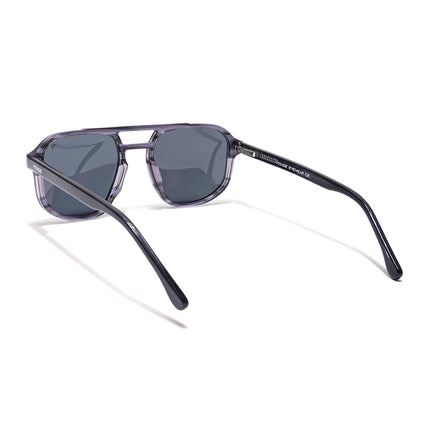 Voyage Select Square Polarized Sunglasses (Grey Lens | Grey Frame - SLPMG5980)