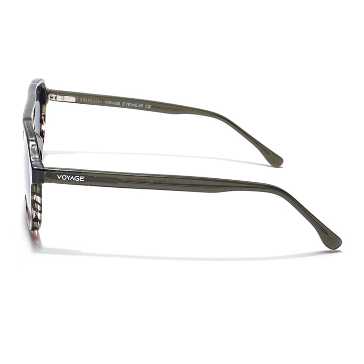Voyage Select Square Polarized Sunglasses (Grey Lens | Olive & Demi Brown Frame - SLPMG5981)