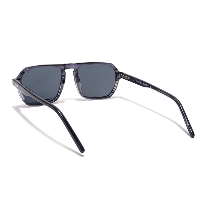 Voyage Select Square Polarized Sunglasses (Grey Lens | Grey Frame - SLPMG5982)