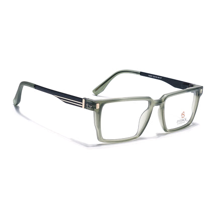 Eyejack Olive Rectangle Eyeglasses for Men & Women (162001FCL2446)