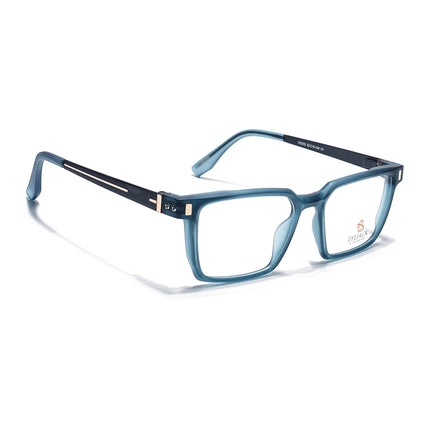 Eyejack Sea Green Rectangle Eyeglasses for Men & Women (162002FCL2455)