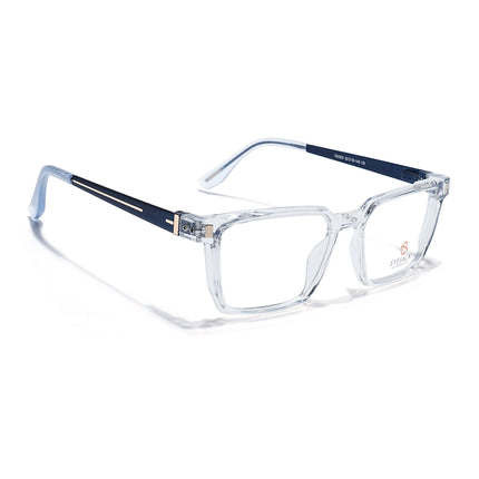Eyejack Transparent Rectangle Eyeglasses for Men & Women (162002FCL2459)