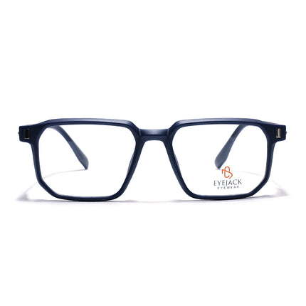 Eyejack Blue Wayfarer Eyeglasses for Men & Women (162003FCL2466)
