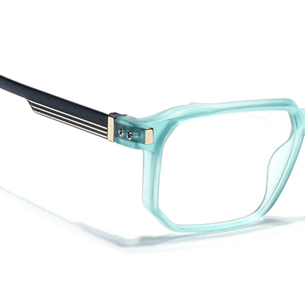 Eyejack Aqua Wayfarer Eyeglasses for Men & Women (162003FCL2468)