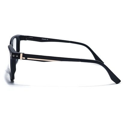Eyejack Black Wayfarer Eyeglasses for Men & Women (162004FCL2472)