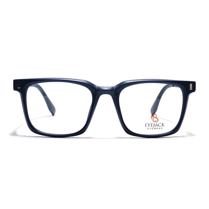 Eyejack Blue Wayfarer Eyeglasses for Men & Women (162004FCL2478)