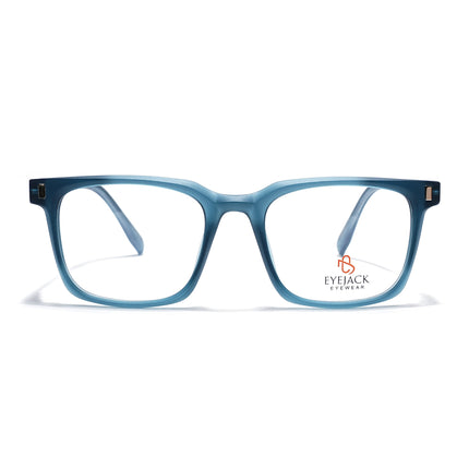 Eyejack Sea Green Wayfarer Eyeglasses for Men & Women (162004FCL2479)
