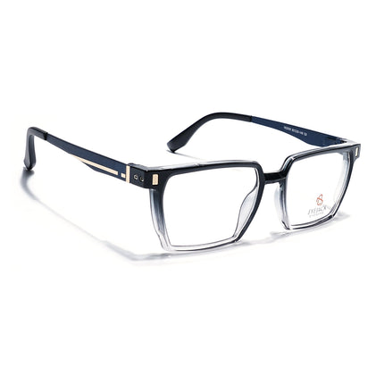 Eyejack Black & Transparent Wayfarer Eyeglasses for Men & Women (162005FCL2487)