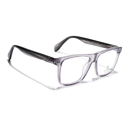 Eyejack Grey Wayfarer Eyeglasses for Men & Women (163001FCL2238)