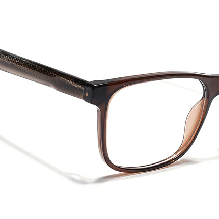 Eyejack Brown Wayfarer Eyeglasses for Men & Women (163003FCL2255)