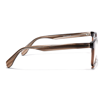 Eyejack Brown Wayfarer Eyeglasses for Men & Women (163003FCL2255)