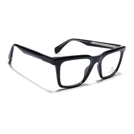 Eyejack Shine Black Wayfarer Eyeglasses for Men & Women (163005FCL2268)
