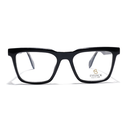 Eyejack Shine Black Wayfarer Eyeglasses for Men & Women (163005FCL2268)