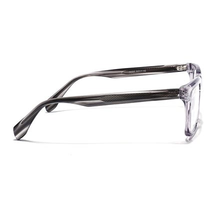 Eyejack Grey Wayfarer Eyeglasses for Men & Women (163005FCL2270)