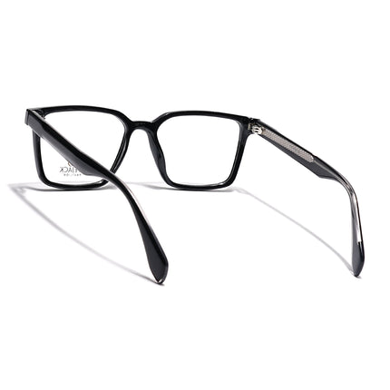 Eyejack Shine Black Wayfarer Eyeglasses for Men & Women (163006FCL2276)