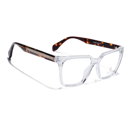 Eyejack Transparent Wayfarer Eyeglasses for Men & Women (163009FCL2307)