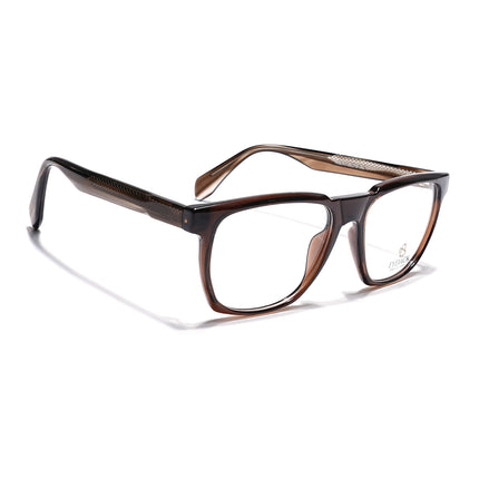 Eyejack Brown Wayfarer Eyeglasses for Men & Women (163010FCL2311)