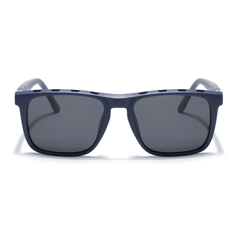 Eyejack Blue Wayfarer Polarized Sunglasses for Men & Women (17013PCL2136)