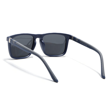 Eyejack Blue Wayfarer Polarized Sunglasses for Men & Women (17013PCL2136)