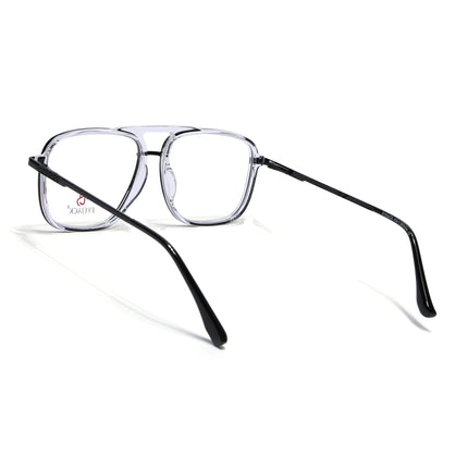 Eyejack Black & Transparent Wayfarer Eyeglasses for Men & Women (170206FCL2019-C1)
