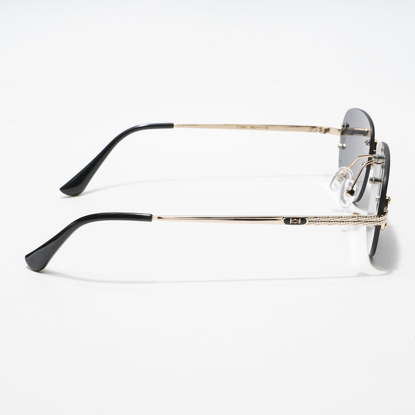 Raven | Black Rimless Sunglasses - MG3610