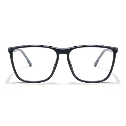 Eyejack Photochromic Matt Black Square Eyeglasses for Men & Women (18002CL588-C2)