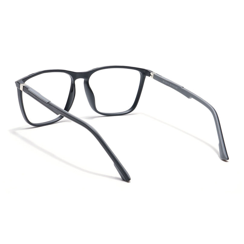 Eyejack Photochromic Matt Black Square Eyeglasses for Men & Women (18002CL588-C2)