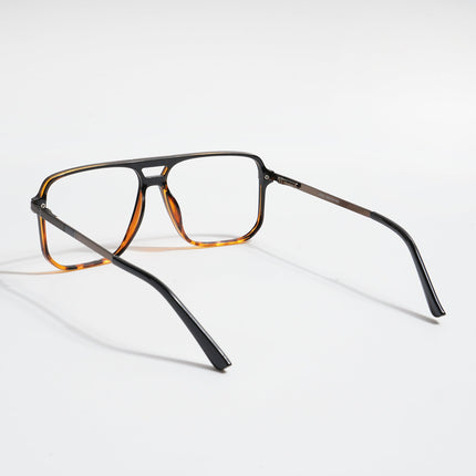 EyeJack Titex Demi Brown Wayfarer Eyeglasses for Men & Women (18901CL259-C11)