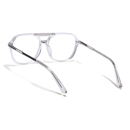 EyeJack Titex Transparent Wayfarer Eyeglasses for Men & Women (18902CL266-C7)