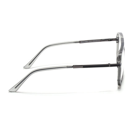 EyeJack Titex Shine Grey Wayfarer Eyeglasses for Men & Women (18904CL274-C5)