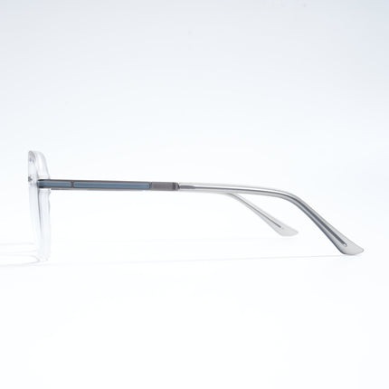 EyeJack Titex Matt Grey Wayfarer Eyeglasses for Men & Women (18904CL275-C6)