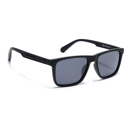 Eyejack Black Square Polarized Sunglasses for Men & Women (1905PCL2071)