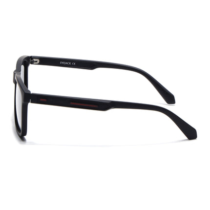 Eyejack Black Square Polarized Sunglasses for Men & Women (1905PCL2071)