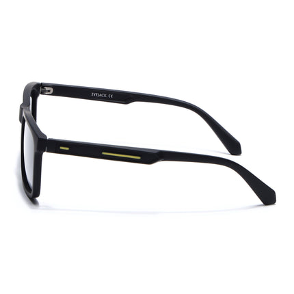 Eyejack Black Square Polarized Sunglasses for Men & Women (1905PCL2072)
