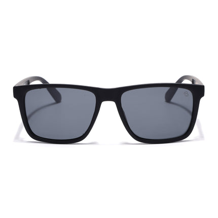 Eyejack Black Square Polarized Sunglasses for Men & Women (1905PCL2074)