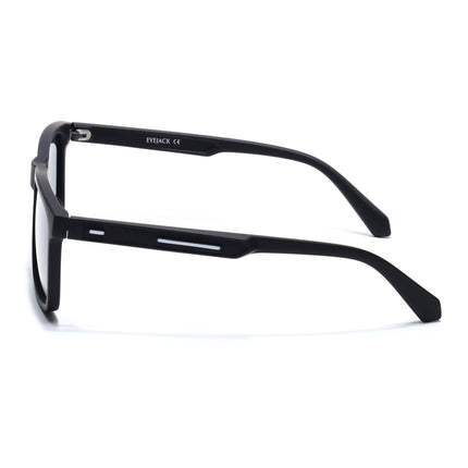Eyejack Black Square Polarized Sunglasses for Men & Women (1905PCL2074)