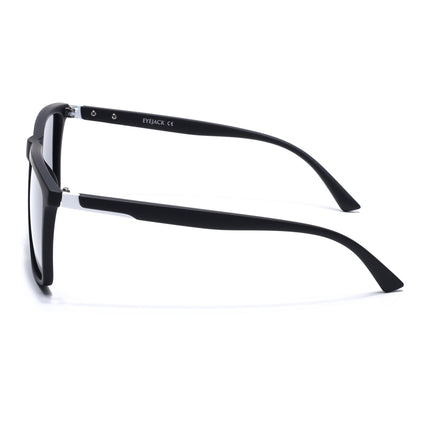 Eyejack Black Square Polarized Sunglasses for Men & Women (1906PCL2079)