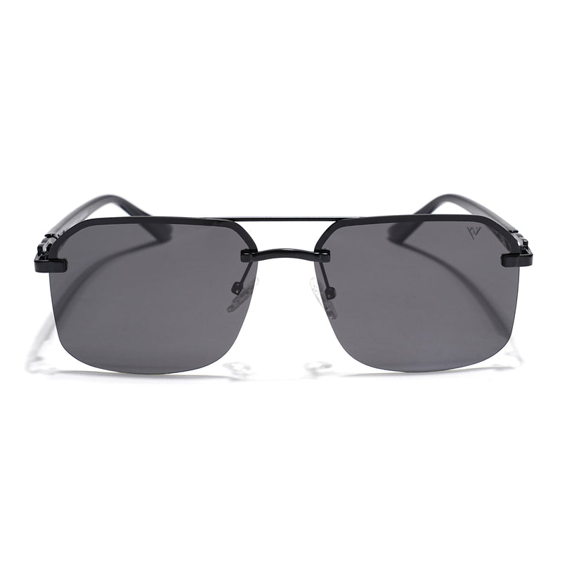 Odyssey | Black Wayfarer Polarized Sunglasses - PMG4143