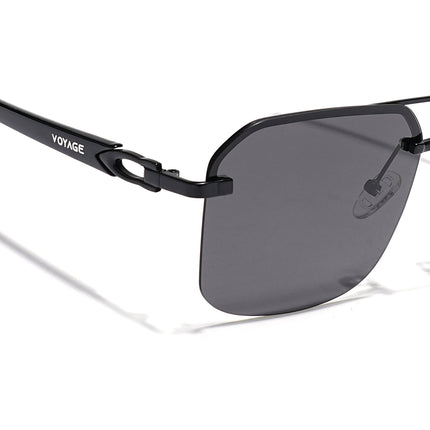 Odyssey | Black Wayfarer Polarized Sunglasses - PMG4143