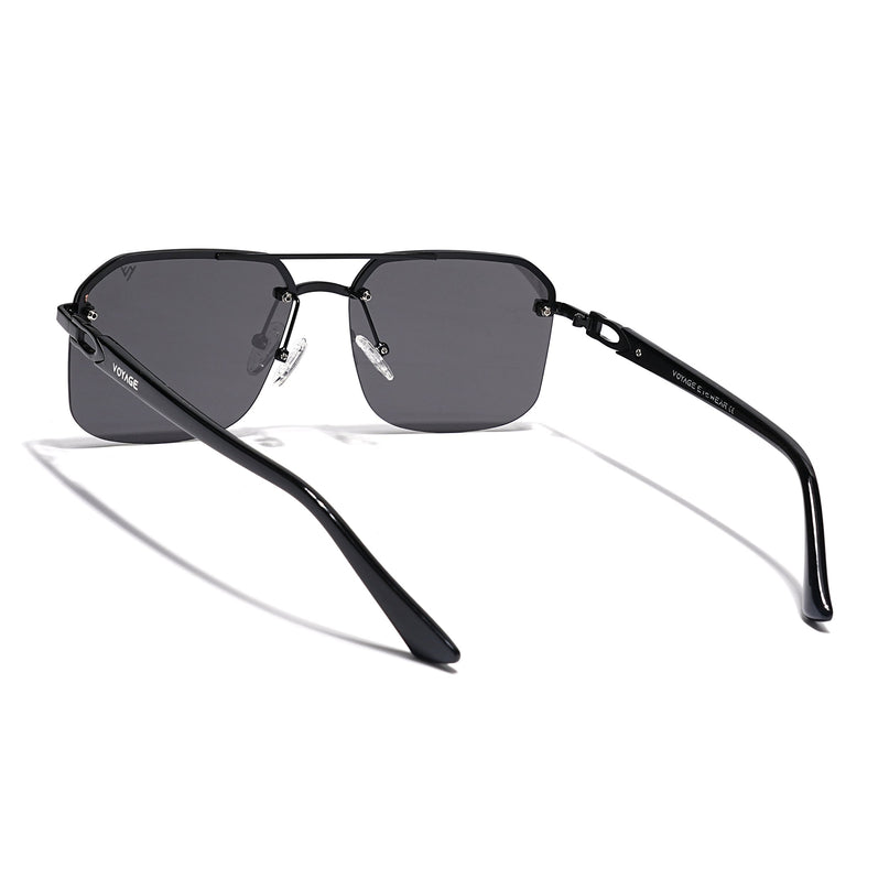 Odyssey | Black Wayfarer Polarized Sunglasses - PMG4143