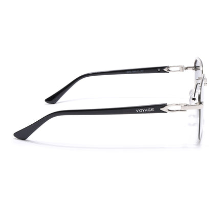Odyssey | Black & Silver Wayfarer Polarized Sunglasses - PMG4144