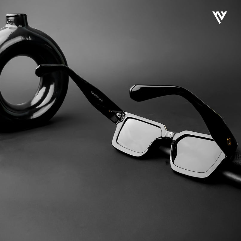 Phantom X | Black Wayfarer Polarized Sunglasses - PMG4114